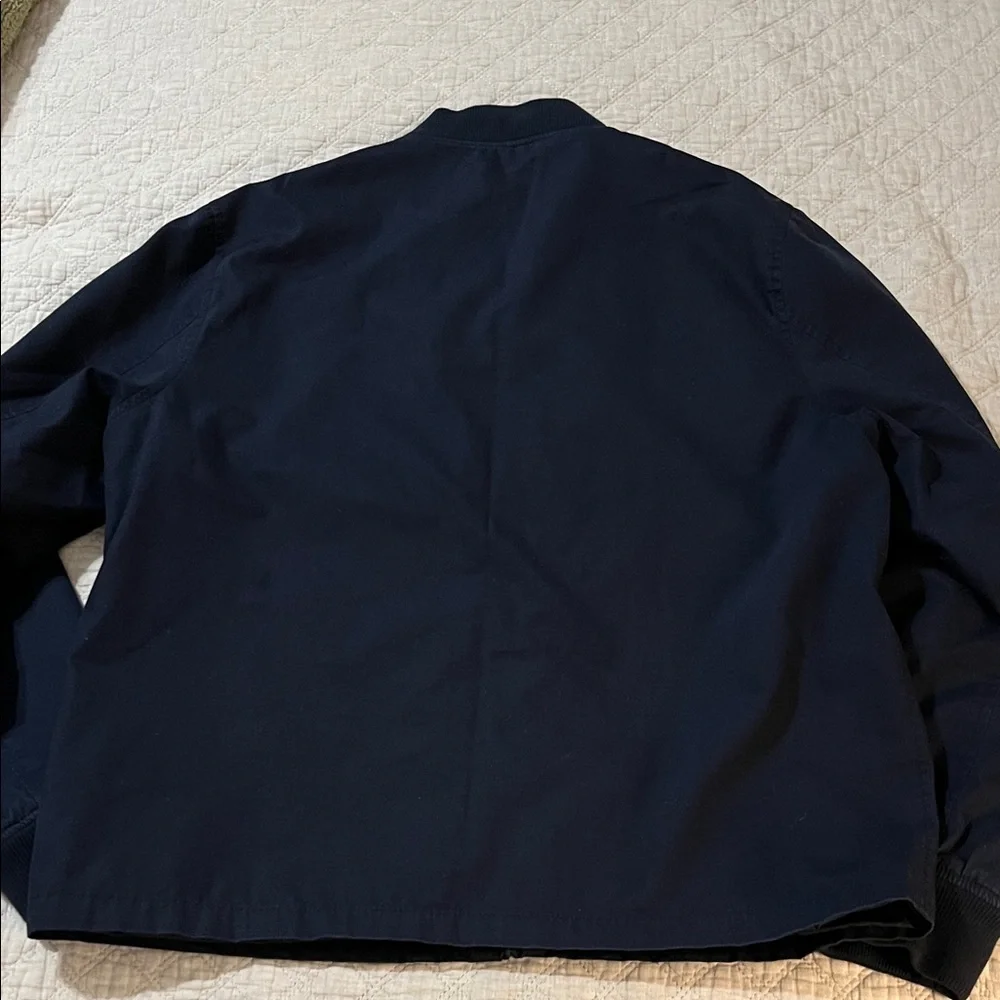 J.Crew Excellent Condition Navy Bomber Jacket - Picture 5 of 5